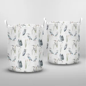 Feather Seamless Pattern Laundry Basket