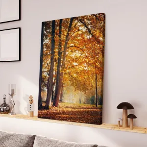 Beautiful Nature Autumn Scenery View Canvas Wall Art Home Decor