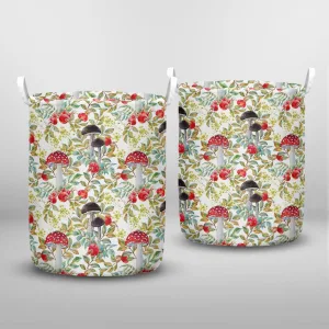 Feather Seamless Pattern Laundry Basket