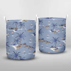 Seamless Pattern Sea Turtles Laundry Basket