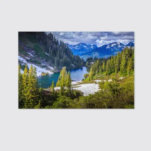 Beautiful Landscape Photography Glacier National Park Canvas Wall Art Home Decor