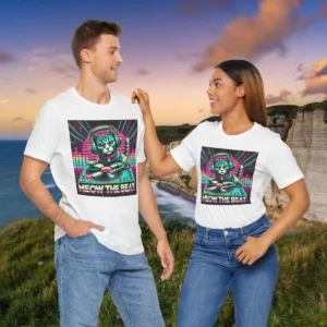 Cute Cat DJ T-Shirt