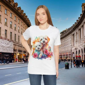 Cute Puppy Watercolor T-Shirt