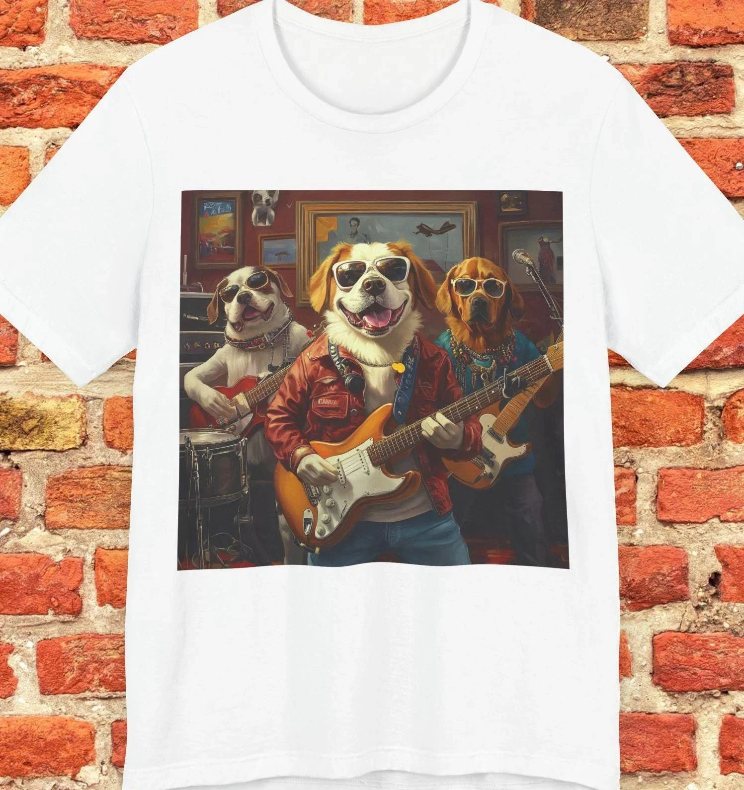 Funny Dog Rock T-Shirt