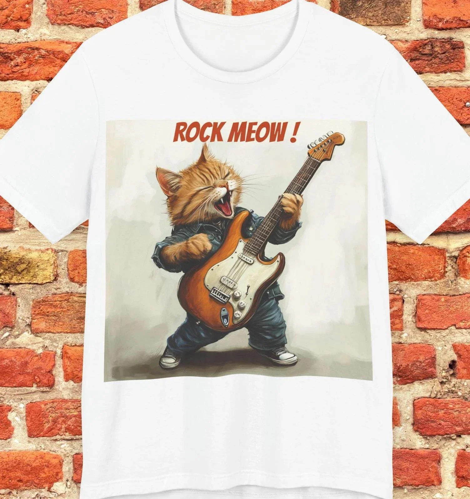 Music Cat Rock T-Shirt