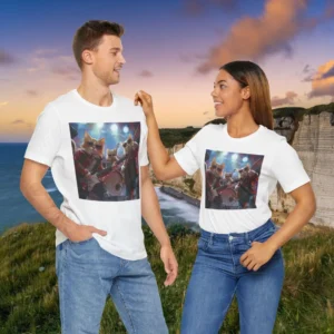 Rock Band Cats T-Shirt