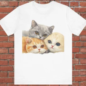 Three Cute Kittens T-Shirt