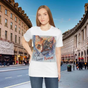 Watercolor Cat T-Shirt